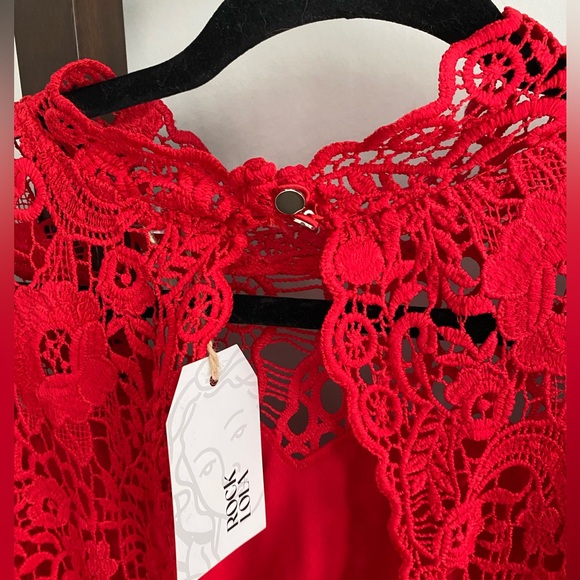 ROCK LOLA RED DRESS - Picture 6 of 10